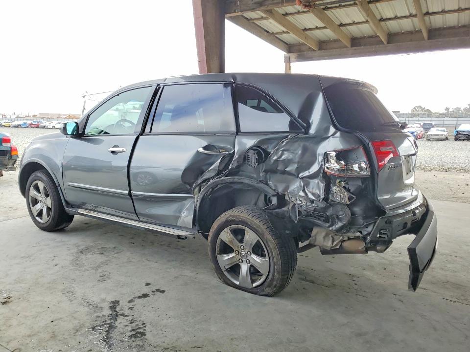2008 Acura Mdx VIN 2HNYD28868H541794 COPART salvage auction — REAR END, Ca - Salvage Certificate, sold $275 on 2026-07-09 (photo 2)