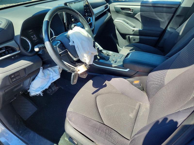 2021 Toyota Highlander VIN 5TDBZRBH8MS070760 COPART salvage auction — FRONT END, IL - SALVAGE CERTIFICATE, sold $9,700 on 2026-07-20 (photo 7)