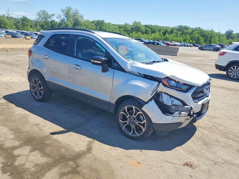 2019 Ford Ecosport VIN MAJ6S3JLXKC290740 COPART salvage auction — FRONT END, Ny - Mv-907A Salvage Certificate, sold $1,500 on 2026-07-09 (photo 4)