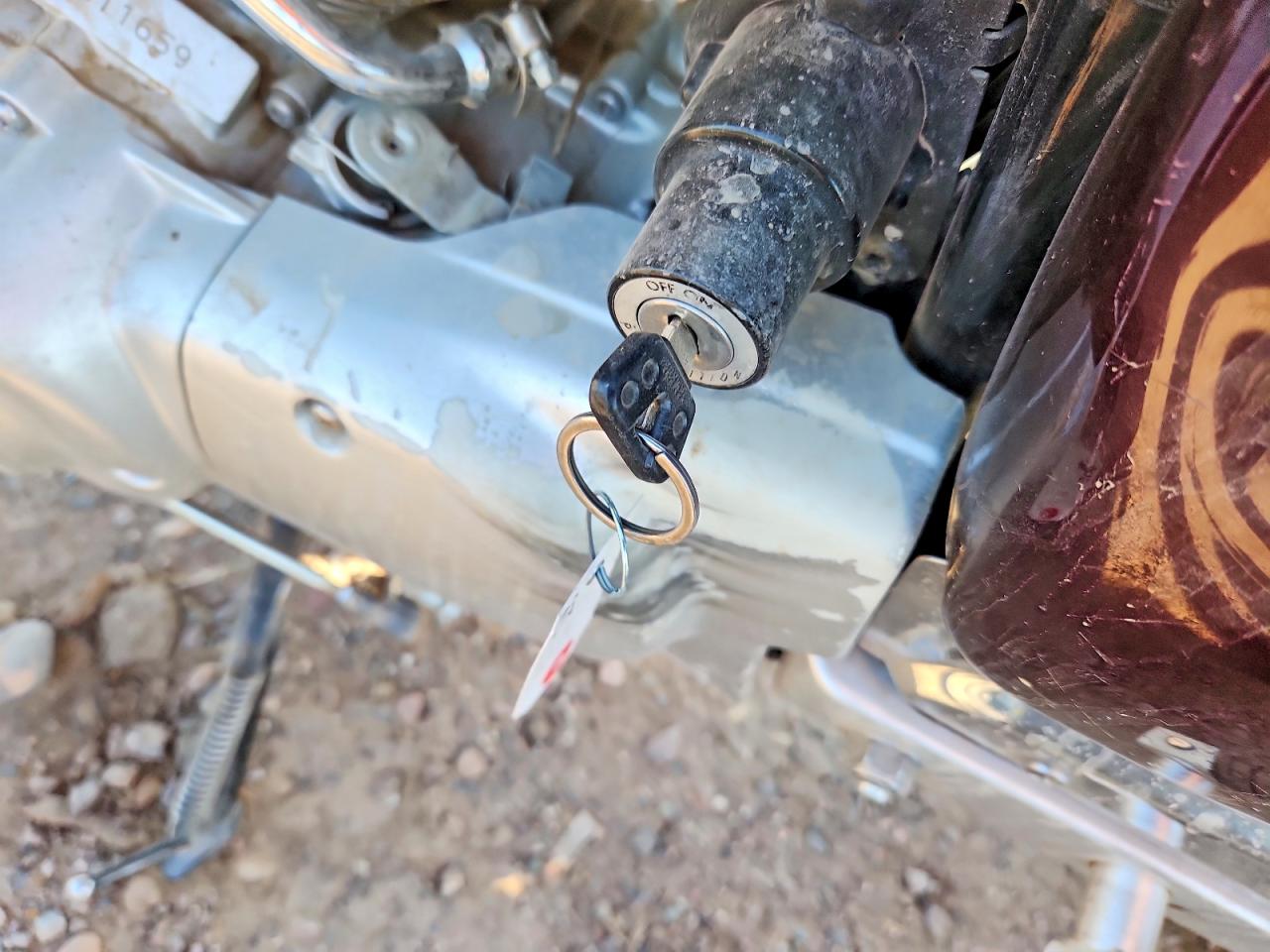 2009 Yamaha XV250 VIN JYAVG04E79A009661 COPART salvage auction — Side, AZ - CERTIFICATE OF TITLE, sold $500 on 2026-07-01 (photo 8)