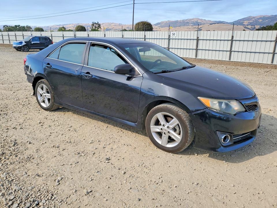 2012 Toyota Camry VIN 4T1BF1FK7CU192953 COPART salvage auction — REAR END, Ca - Salvage Certificate, sold $2,200 on 2026-07-02 (photo 4)