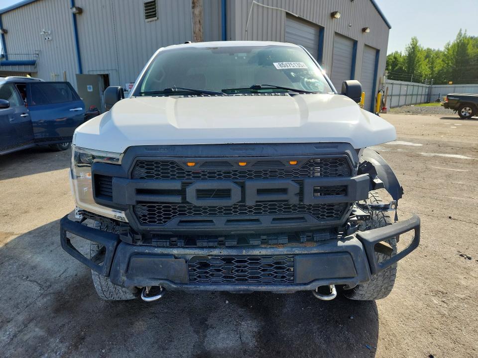 2018 Ford F-150 lightning VIN 1FTFW1E55JKF34118 COPART salvage auction — FRONT END, TN - CERT OF TITLE-REBUILT VEHICLE, sold $8,300 on 2026-07-09 (photo 5)