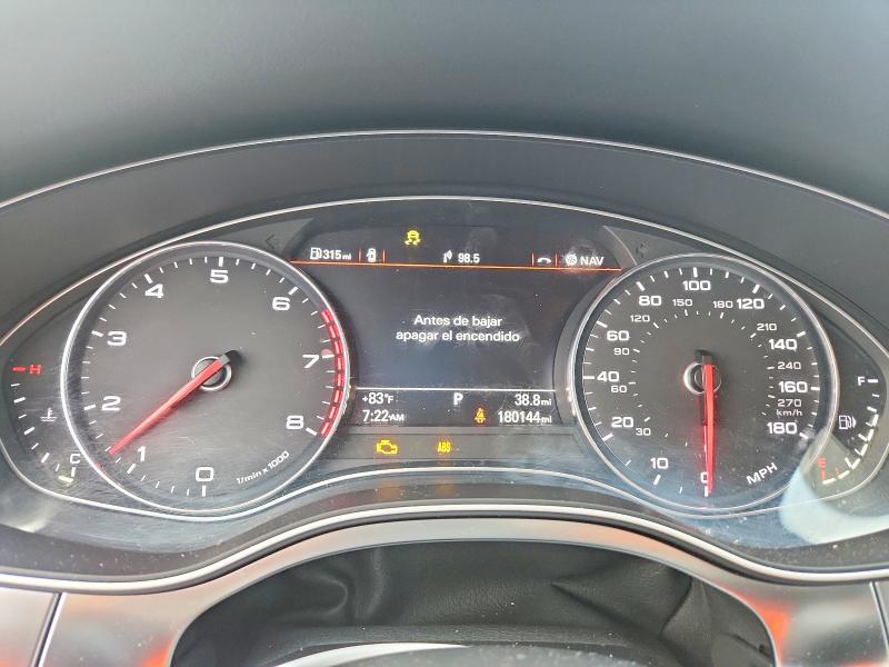 2014 Audi VIN WAUWGAFC4EN046550 COPART salvage auction — FRONT END, TX - SALVAGE VEHICLE TITLE, sold $125 on 2026-08-24 (photo 9)