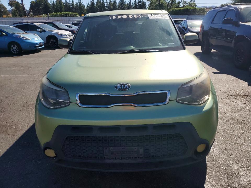 2016 Kia Soul VIN KNDJN2A21G7831624 COPART salvage auction — MECHANICAL, Ca - Salvage Certificate, sold $525 on 2026-07-09 (photo 5)