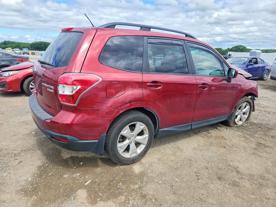 2014 Subaru Forester VIN JF2SJAEC4EH403701 COPART salvage auction — FRONT END, Ma - Cert Of Title-Reconstrctd Coll, sold $550 on 2026-07-15 (photo 3)