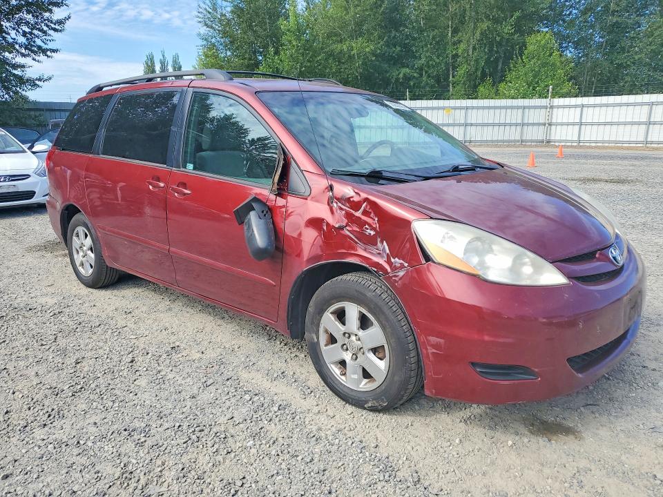 2007 Toyota Sienna VIN 5TDZK23C97S028194 COPART salvage auction — FRONT END, WA - BILL OF SALE, sold $2,250 on 2026-07-13 (photo 4)
