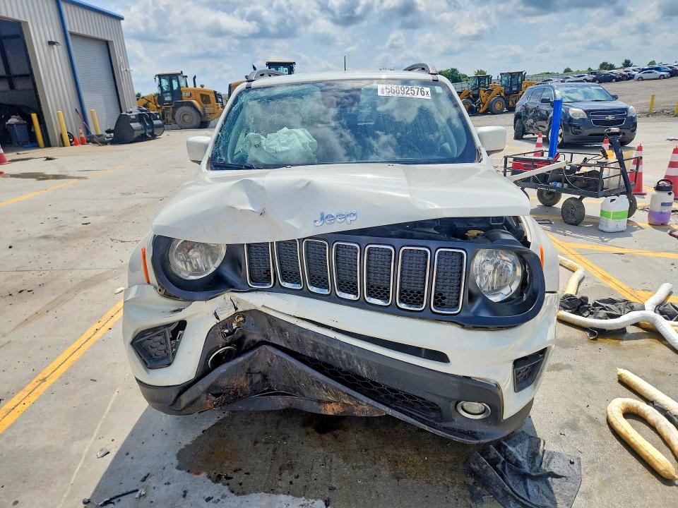 2019 Jeep Renegade VIN ZACNJABB4KPK64808 COPART salvage auction — FRONT END, Ky - Cert Of Title-Salvage, sold $1,000 on 2026-08-13 (photo 5)