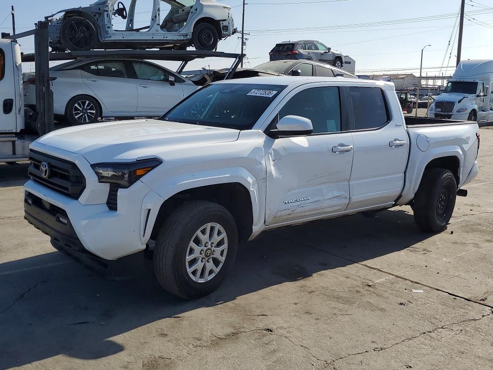 2025 Toyota Tacoma VIN 3TMKB5FNXSM025636 COPART salvage auction — SIDE, CA - SALVAGE CERTIFICATE, sold $20,300 on 2026-07-20 (photo 1)