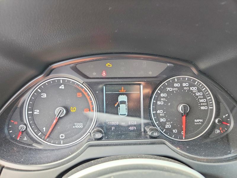 2014 Audi Q5 VIN WA1CMBFP4EA077631 COPART salvage auction — FRONT END, Co - Public - Salvage Title, sold $3,450 on 2026-08-03 (photo 9)