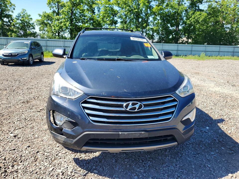 2013 Hyundai Santa fe VIN KM8SMDHF5DU014581 COPART salvage auction — FRONT END, NY - MV-907A SALVAGE CERTIFICATE, sold $1,200 on 2026-07-08 (photo 5)