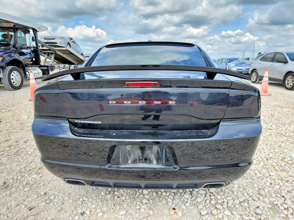 2014 Dodge Charger VIN 2C3CDXHG9EH185815 COPART salvage auction — FRONT END, Tx - Salvage Vehicle Title, sold $1,850 on 2026-07-09 (photo 6)