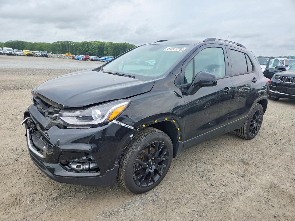 2022 Chevrolet VIN KL7CJPSM2NB538193 COPART salvage auction — FRONT END, Ma - Cert Of Title-Salvage, sold $1,100 on 2026-07-22 (photo 1)