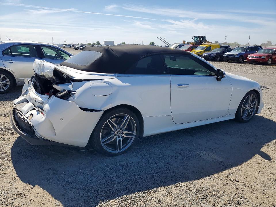 2018 Mercedes-benz E-class VIN WDD1K6FBXJF029780 COPART salvage auction — REAR END, Ca - Salvage Certificate, sold $6,000 on 2026-07-02 (photo 3)