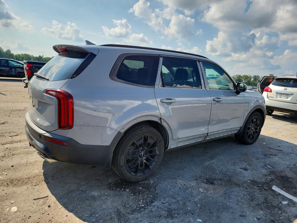 2022 Kia Telluride VIN 5XYP5DHC7NG220680 COPART salvage auction — SIDE, Va - Cert Of Title - Salvage, sold $250 on 2026-07-29 (photo 3)