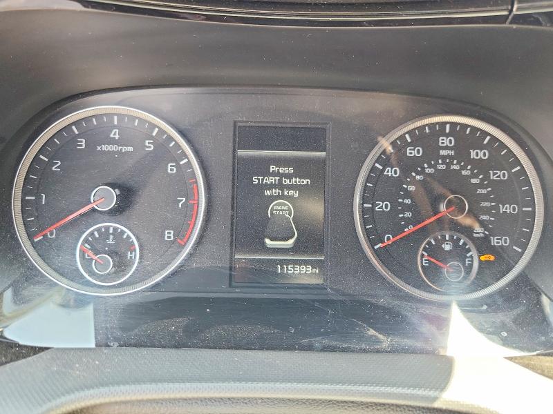2022 Kia K5 VIN 5XXG64J22NG093467 COPART salvage auction — FRONT END, La - Cert Of Title-Salvage, sold $800 on 2026-07-23 (photo 9)