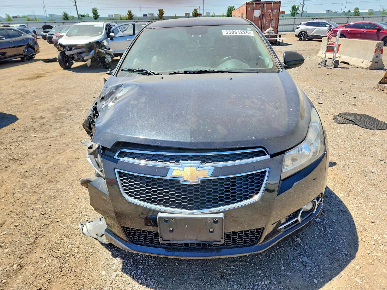 2014 Chevrolet Cruze VIN 1G1PG5SB7E7286748 COPART salvage auction — Front End, IL - SALVAGE CERTIFICATE, sold $400 on 2026-07-09 (photo 5)