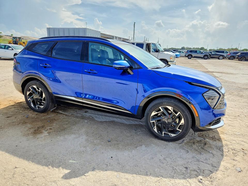 2024 Kia Sportage VIN 5XYK53DF5RG140952 COPART salvage auction — REAR END, Fl - Cert Of Title Slvg Rebuildable, sold $9,800 on 2026-07-09 (photo 4)