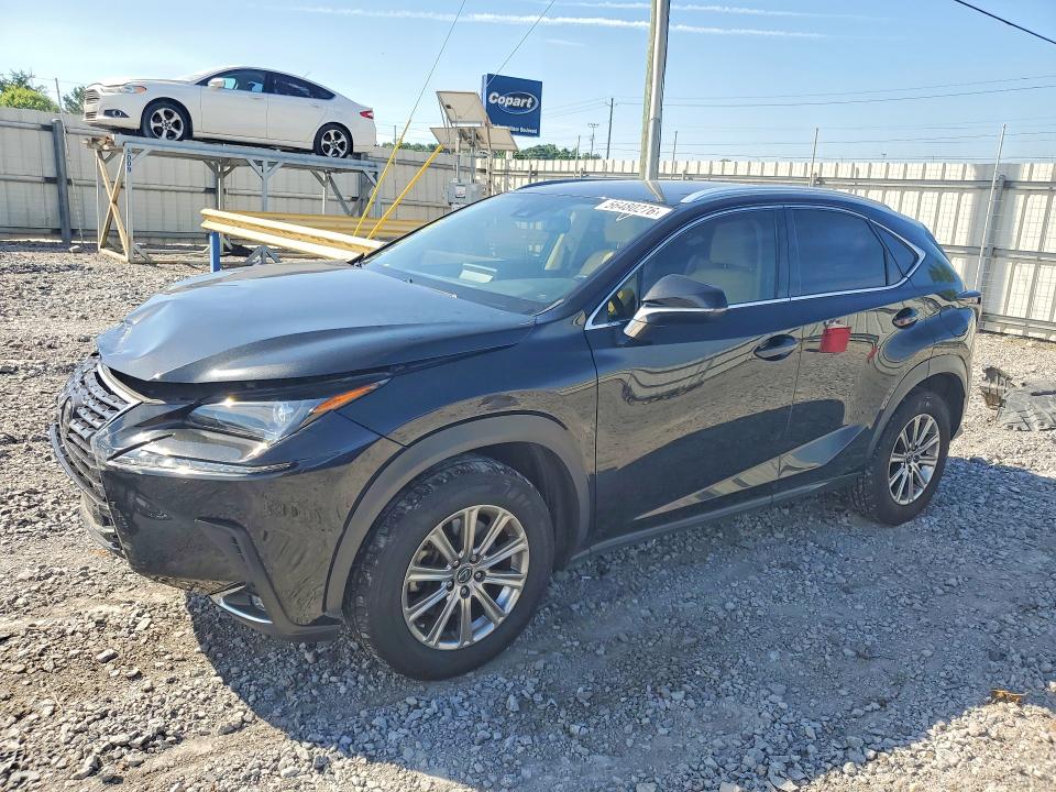 2021 Lexus Nx VIN JTJDARBZ2M2198618 COPART salvage auction — FRONT END, Al - Cert Of Title-Salvage Title, sold $9,800 on 2026-07-07 (photo 1)