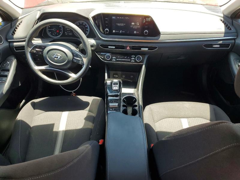 2021 Hyundai Sonata VIN KMHL64JA8MA164442 COPART salvage auction — REAR END, Ca - Salvage Certificate, sold $2,300 on 2026-07-28 (photo 8)