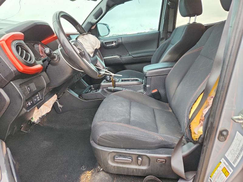 2020 Toyota Tacoma VIN 5TFAZ5CN3LX093381 COPART salvage auction — FRONT END, Tx - Salvage Vehicle Title, sold $10,400 on 2026-07-09 (photo 7)