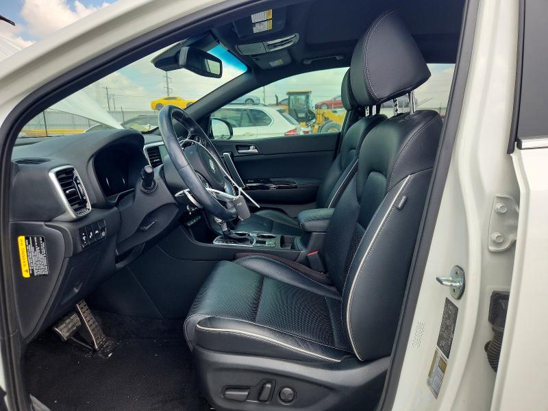 2022 Kia Sportage VIN KNDPR3A63N7989872 COPART salvage auction — FRONT END, Tx - Salvage Vehicle Title, sold $5,500 on 2026-07-24 (photo 7)