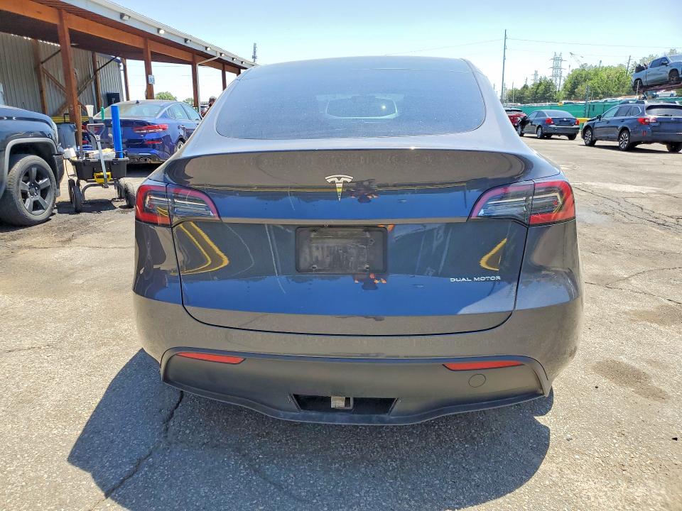 2023 Tesla Model y VIN 7SAYGAEE4PF595636 COPART salvage auction — FRONT END, Co - Public - Salvage Title, sold $300 on 2026-07-30 (photo 6)