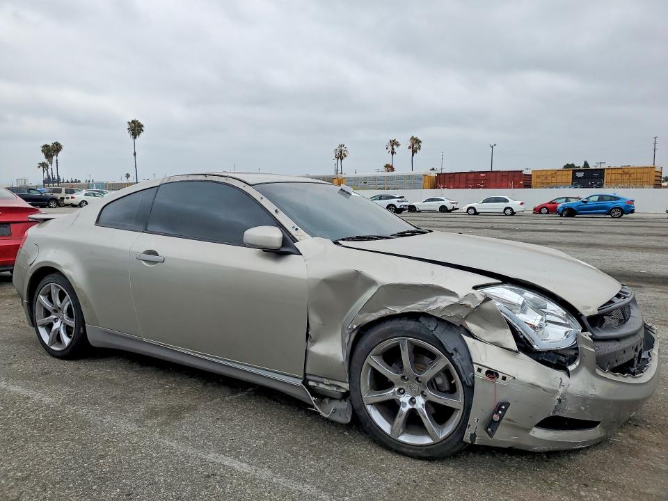 2004 Infiniti G35 VIN JNKCV54E04M814549 COPART salvage auction — FRONT END, Ca - Salvage Certificate, sold $575 on 2026-07-02 (photo 4)