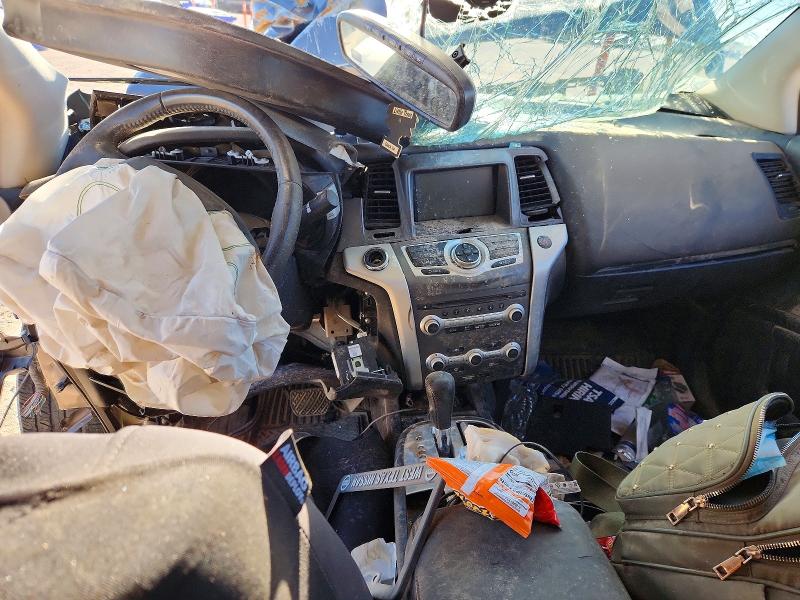 2012 Nissan Murano VIN JN8AZ1MU0CW100845 COPART salvage auction — ALL OVER, Tx - Salvage Vehicle Title, sold $15 on 2026-07-29 (photo 8)