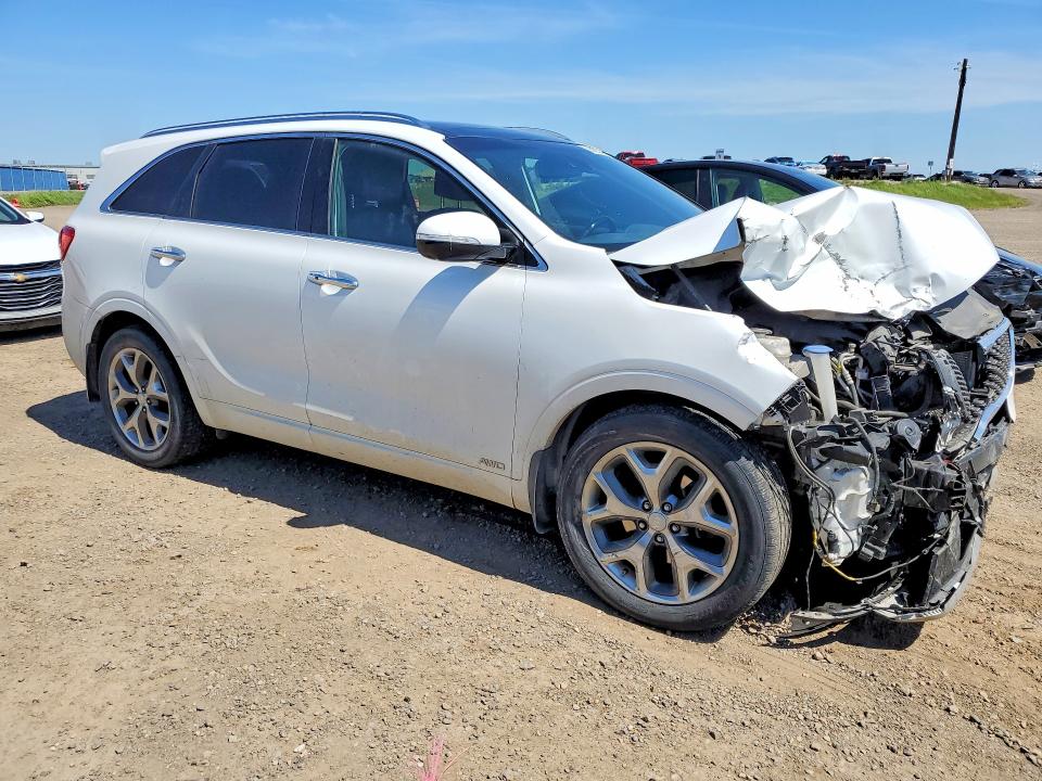 2017 Kia Sorento VIN 5XYPKDA53HG326987 COPART salvage auction — FRONT END, Ab - Bos - Salvage, sold $1,450 on 2026-07-14 (photo 4)