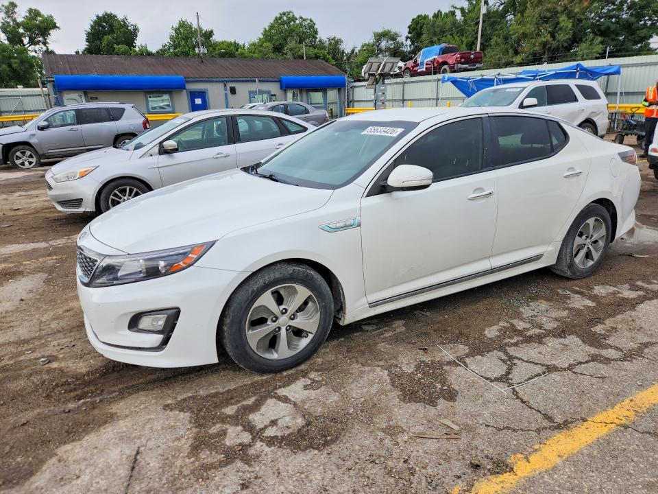 2014 Kia VIN KNAGM4AD4E5064092 COPART salvage auction — ROOF, Ks - Cert Of Title-Salvage, sold $700 on 2026-07-08 (photo 1)