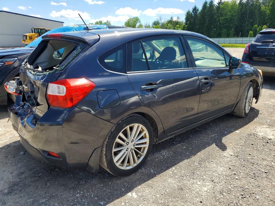 2014 Subaru Impreza VIN JF1GPAD65E8258138 COPART salvage auction — REAR END, Ny - Mv-907A Salvage Certificate, sold $375 on 2026-07-06 (photo 3)