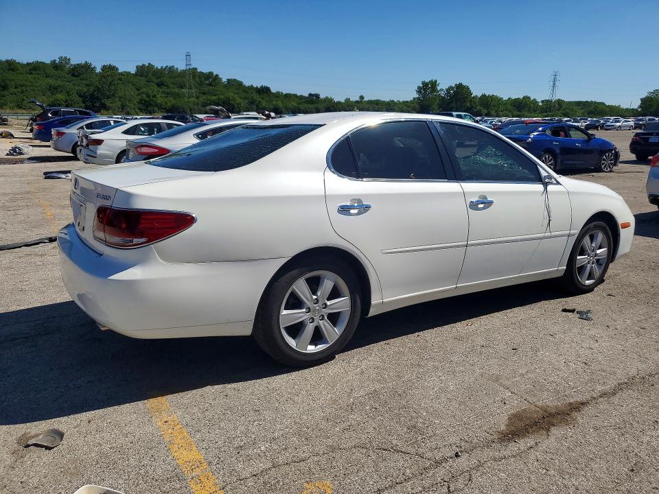2005 Lexus ES VIN JTHBA30G955112552 COPART salvage auction — ROOF, Il - Salvage Certificate, sold $700 on 2026-07-17 (photo 3)