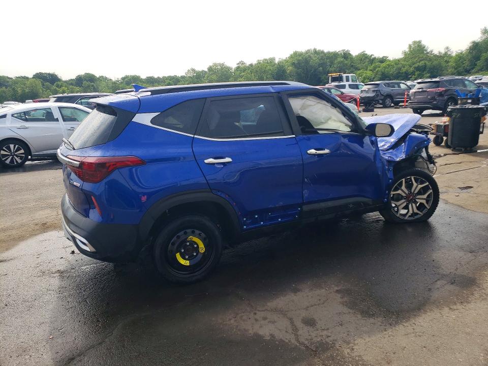 2021 Kia Seltos VIN KNDETCA26M7151629 COPART salvage auction — FRONT END, Ct - Cert Of Title-Salvage, sold $2,050 on 2026-07-31 (photo 3)