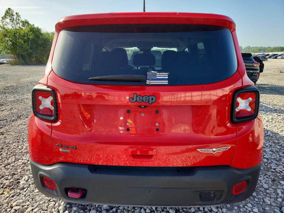 2020 Jeep Renegade VIN ZACNJBC12LPL71367 COPART salvage auction — MECHANICAL, Salvage Title, sold $3,650 on 2026-07-15 (photo 6)