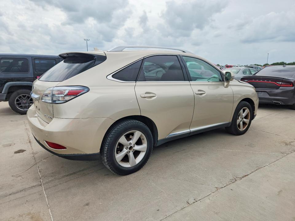 2012 Lexus Rx VIN 2T2BK1BA7CC150014 COPART salvage auction — FRONT END, Va - Certificate Of Title, sold $4,250 on 2026-07-02 (photo 3)