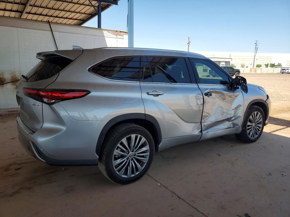 2021 Toyota Highlander VIN 5TDFARAH7MS011046 COPART salvage auction — FRONT END, Az - Cert Of Title - Salvage, sold $14,200 on 2026-07-02 (photo 3)