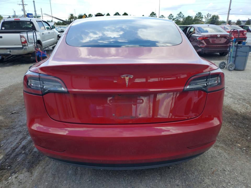 2018 Tesla Model 3 VIN 5YJ3E1EA2JF153987 COPART salvage auction — FRONT END, FL - CERT OF TITLE SLVG REBUILDABLE, sold $1,600 on 2026-07-24 (photo 6)