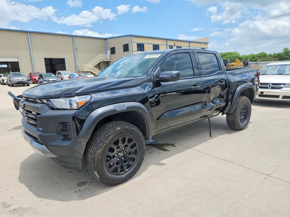 2025 Chevrolet Colorado VIN 1GCPTEEK7S1243881 COPART salvage auction — SIDE, Tx - Salvage Vehicle Title, sold $16,800 on 2026-07-09 (photo 1)