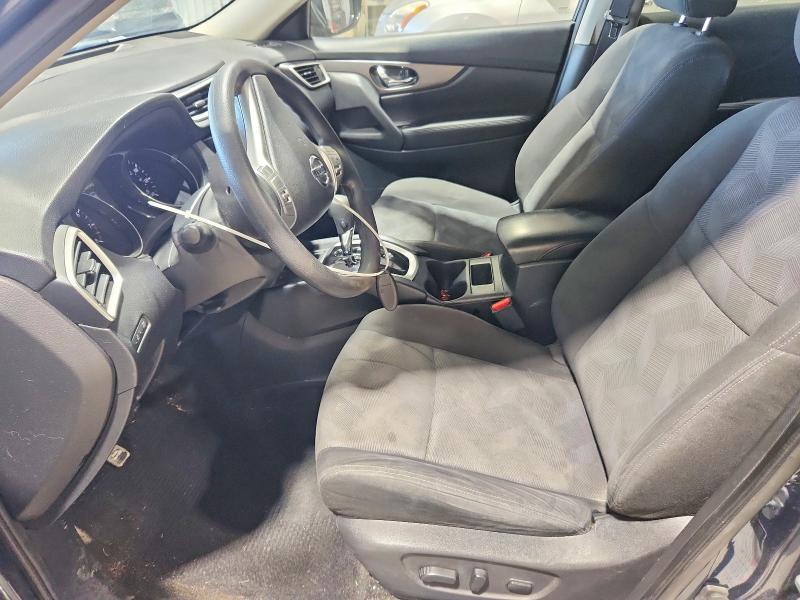 2016 Nissan Rogue VIN KNMAT2MV3GP713716 COPART salvage auction — FRONT END, Pa - Certificate Of Salvage, sold $1,750 on 2026-07-10 (photo 7)