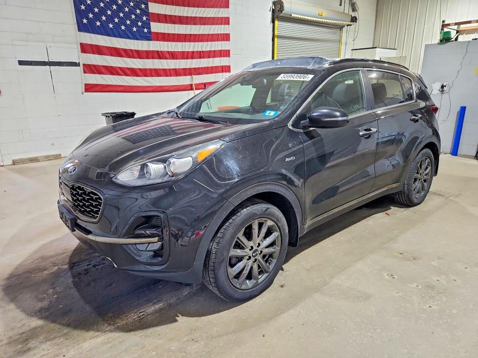 2020 Kia Sportage VIN KNDP6CAC8L7762205 COPART salvage auction — REAR END, NH - CERT OF TITLE-SALVAGE, sold $425 on 2026-07-28 (photo 1)