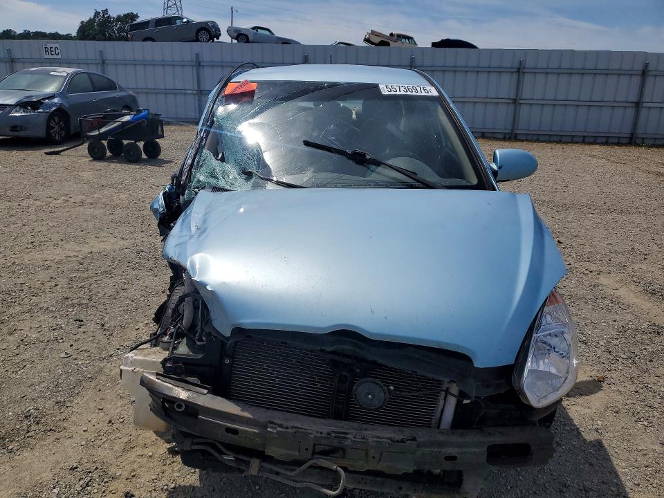 2009 Hyundai Accent VIN KMHCN46C89U284373 COPART salvage auction — FRONT END, Ca - Junk Receipt, sold $60 on 2026-07-10 (photo 5)