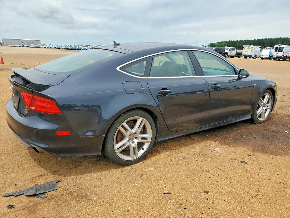 2014 Audi A7 VIN WAU2MAFC7EN041253 COPART salvage auction — SIDE, Tx - Salvage Vehicle Title, sold $40 on 2026-07-27 (photo 3)
