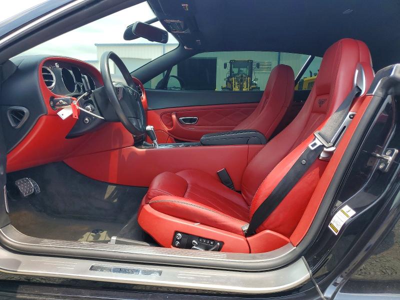 2010 Bentley Continental VIN SCBDP3ZA6AC062838 COPART salvage auction — FRONT END, Nc - Salvage Certificate Of Title, sold $19,100 on 2026-08-10 (photo 7)
