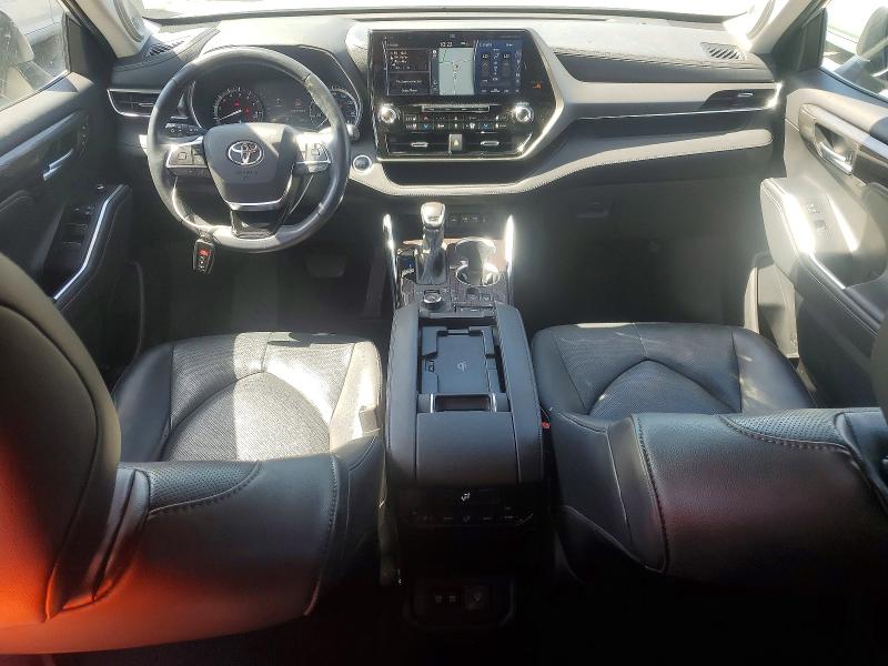 2020 Toyota Highlander VIN 5TDDZRBH6LS053639 COPART salvage auction — SIDE, Ca - Salvage Certificate, sold $16,400 on 2026-07-10 (photo 8)