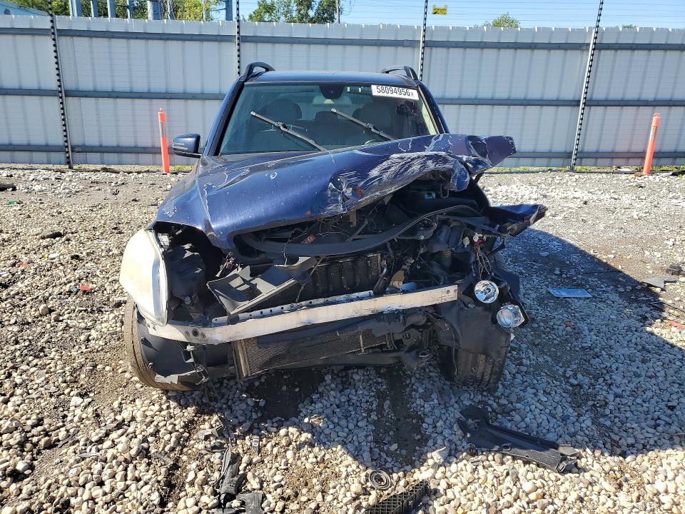 2010 Mercedes-benz Glk-klasse VIN WDCGG8HB2AF383172 COPART salvage auction — FRONT END, Il - Salvage Certificate, sold $1,150 on 2026-07-17 (photo 5)