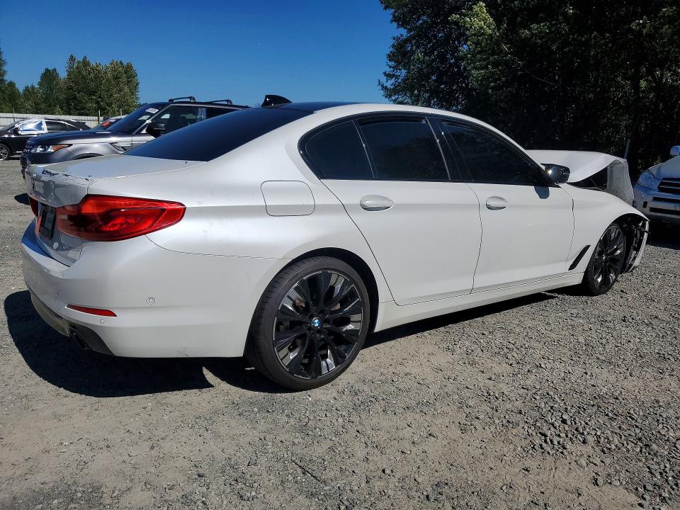 2019 BMW 5er VIN WBAJB1C5XKB376883 COPART salvage auction — FRONT END, Wa - Cert Of Ownership-Rebuilt, sold $2,200 on 2026-07-27 (photo 3)