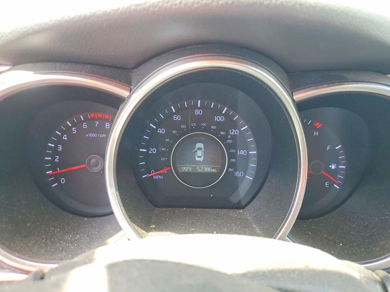 2014 Kia Optima VIN 5XXGM4A74EG286754 COPART salvage auction — MINOR DENT/SCRATCHES, Fl - Cert Of Title Slvg Rebuildable, sold $2,100 on 2026-07-13 (photo 9)