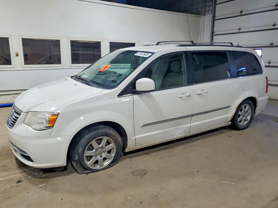 2011 Chrysler Voyager VIN 2A4RR5DG4BR797339 COPART salvage auction — FRONT END, Wv - Certificate Of Title, sold $725 on 2026-07-09 (photo 1)