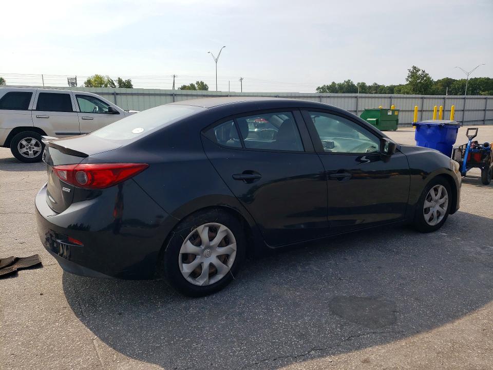 2014 Mazda VIN JM1BM1T71E1183695 COPART salvage auction — MINOR DENT/SCRATCHES, Nc - Dealer Only Clean Title, sold $1,000 on 2026-07-14 (photo 3)