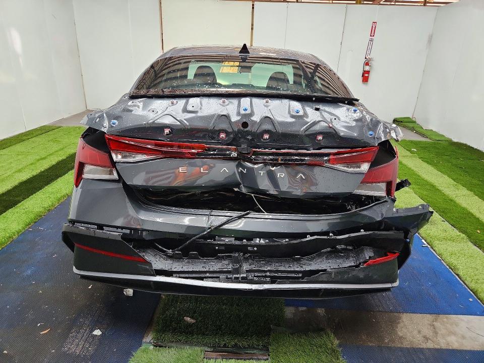 2026 Hyundai Elantra VIN KMHLM4DG2TU172734 COPART salvage auction — REAR END, FL - CERTIFICATE OF DESTRUCTION, sold $6,200 on 2026-07-27 (photo 6)